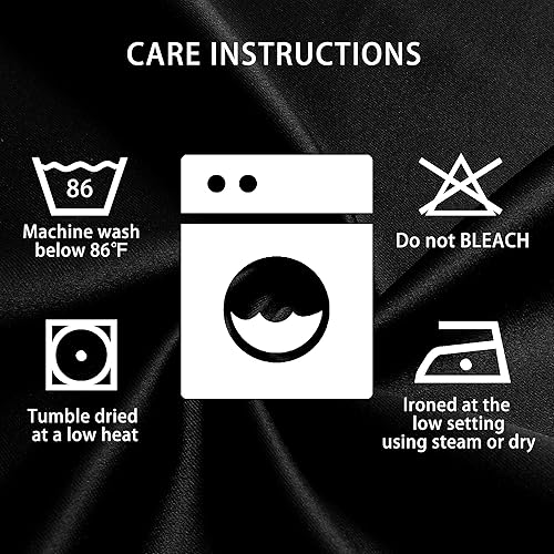 Miniatura 7 de Cortinas opacas de 95 pulgadas de largo, cortinas con aislamiento térmico para oscurecer la habitación, 2 paneles para sala de estar, ojales