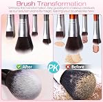 Norate Makeup Brush Cleaner, Make Up Brush Cleansers Solution, Makeup Cleaner for Makeup Brushes, Beauty Sponge, Powder Puff, Deep Clean Brush Shampoo, Gentle Formula & Cruelty Free 5.3 FL.OZ