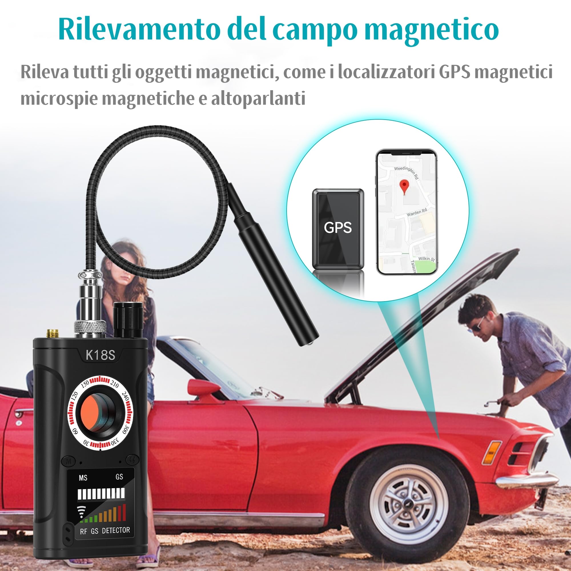 Rilevatore Microspie E Telecamere Nascoste Hoelg - Per Privacy In Hotel, Casa E Ufficio - Foto 5