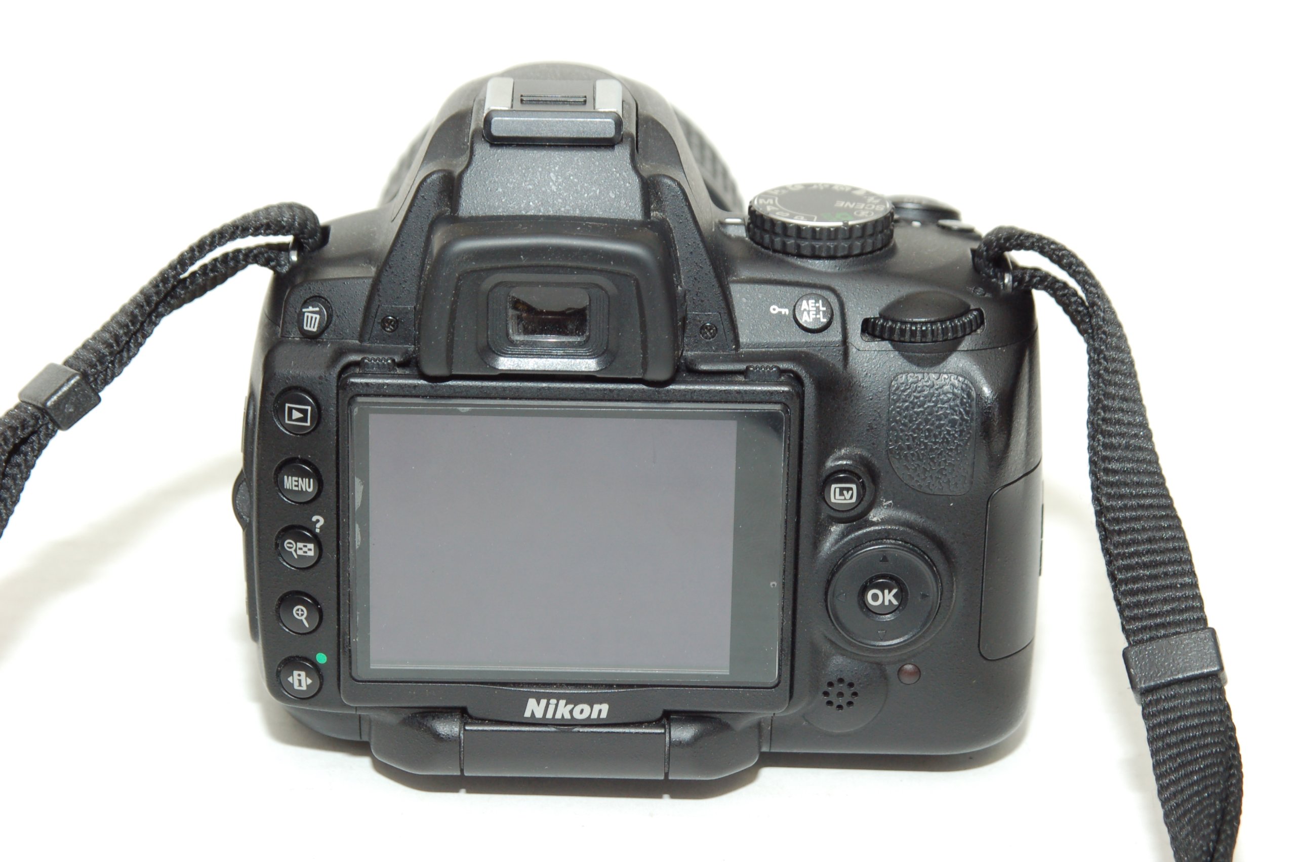 Nikon D5000 SLR-Digitalkamera 12 Megapixel Live-View HD-Video Kit 18-55mm VR 55-200mm VR Objektiv