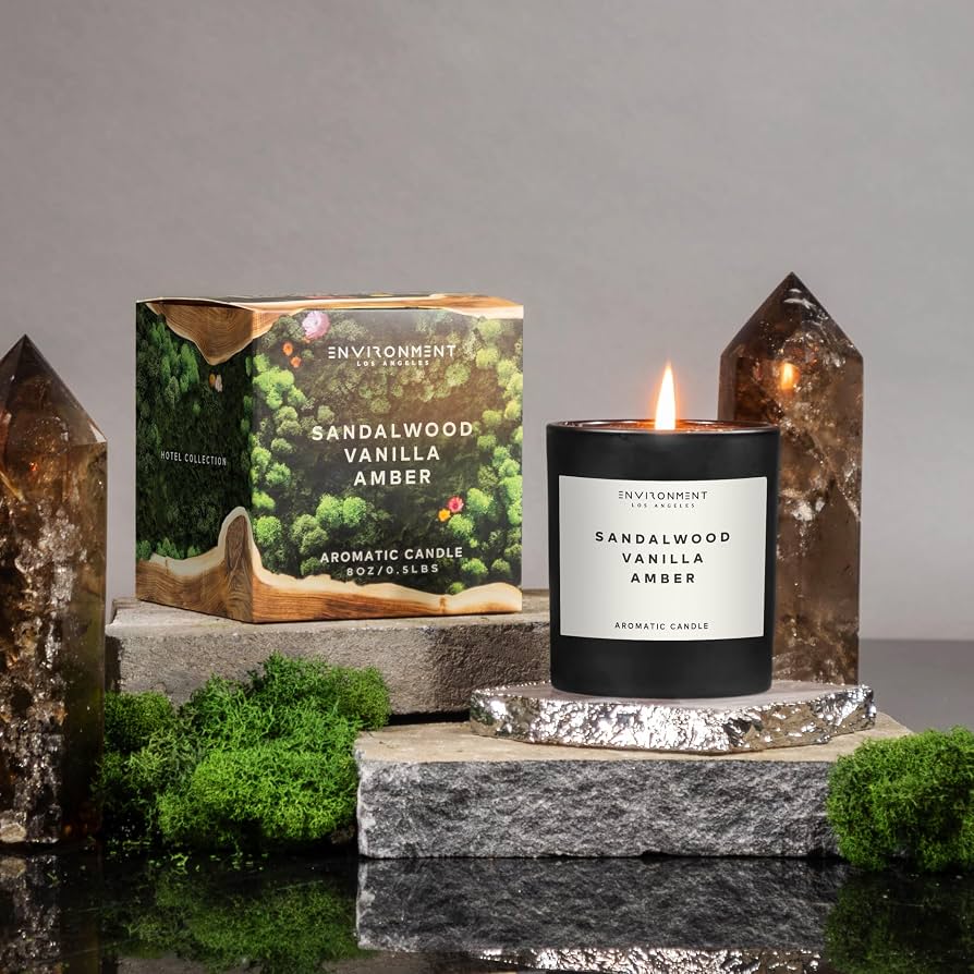 Amazon.com: ENVIRONMENT Inspired by 5-Star Resort HCS Candle, 8oz