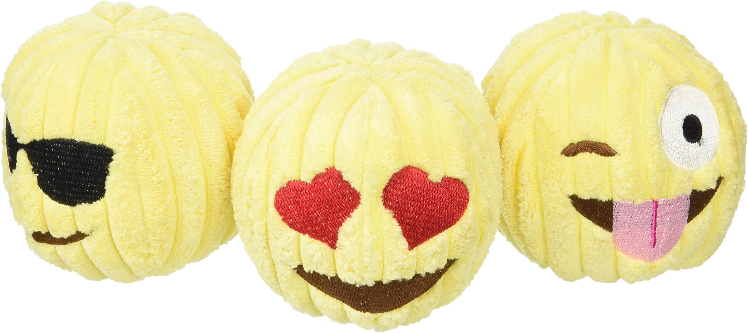 Emoji Tuff Ball Toy - 3 Pack - As Seen on ABC Shark Tank