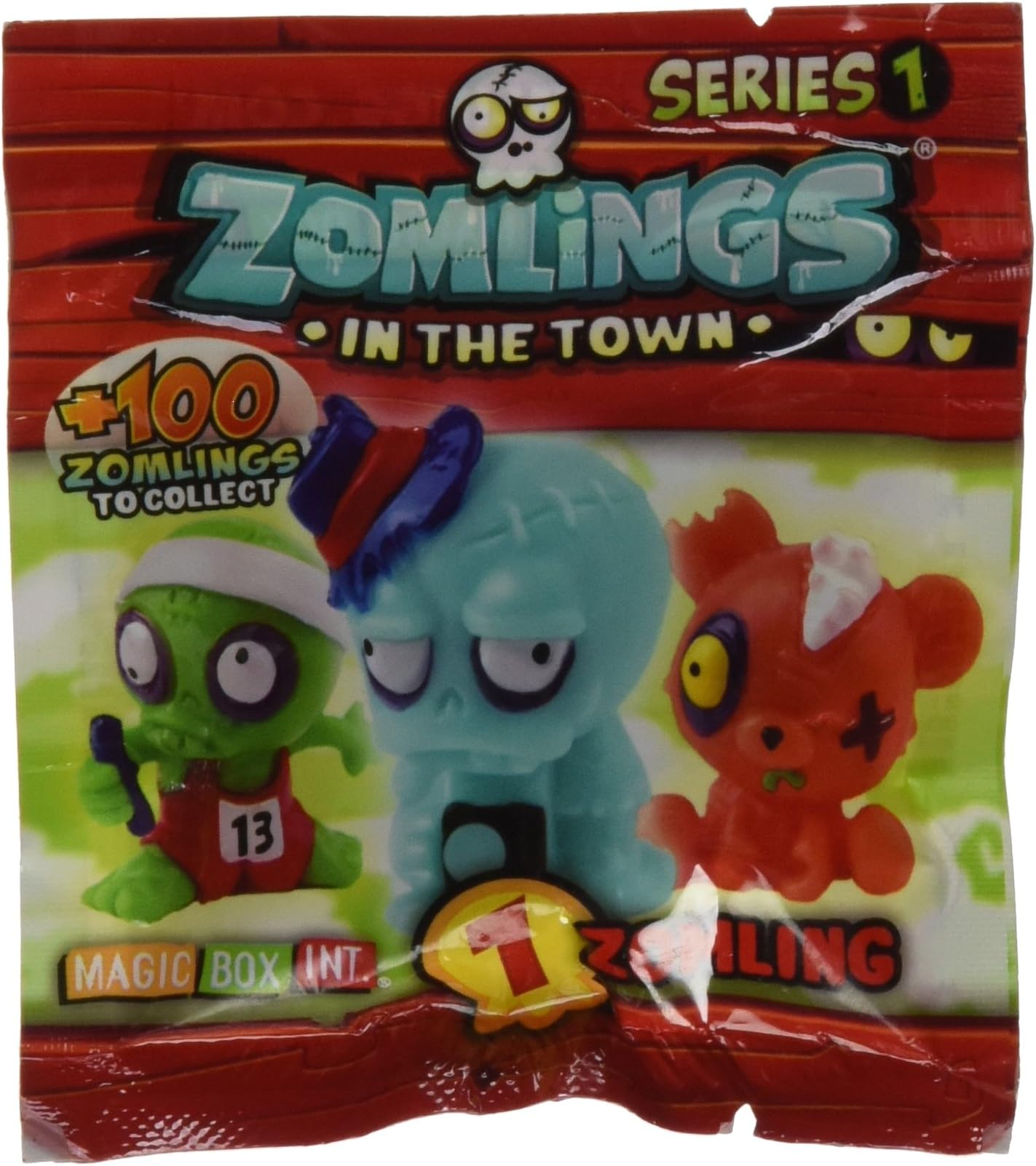 1 X Zomling Series 1 Single Figure Pack