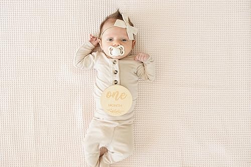 Miniatura 7 de Leyl&Ari Manta de bebé de punto gofre, 100% algodón, suave, fina, panal, transpirable, térmica de verano para bebés recién nacidos, cuna para niños