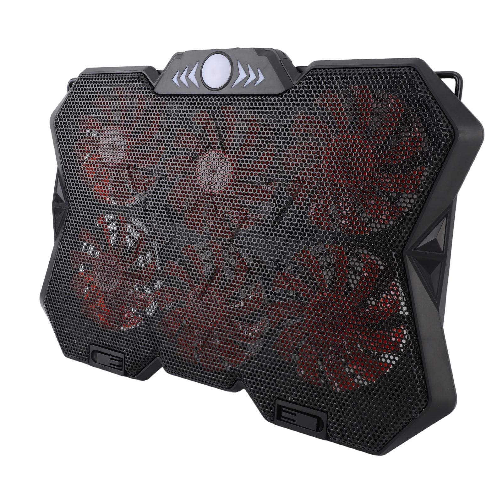 Base di Raffreddamento per Laptop con 6 Regolazioni di Altezza e Luci RGB per Giocatori e Professionisti Design a Rete Dimensioni Inferiori a 19 Pollici