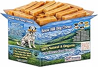 Vista 5 de QT Shopping LLC Snow Hill - Masticables naturales de yak del Himalaya para perros, paquete de 3 piezas a granel de larga duración, sin gluten, sin