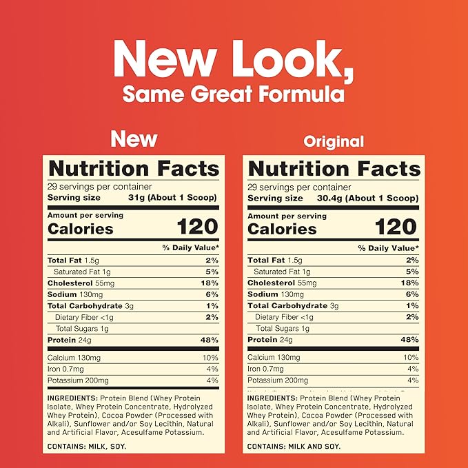 The Double Rich Chocolate flavor offers a rich and satisfying taste, making it an enjoyable addition to shakes, smoothies, or even baked goods. The product contains 29 servings per container, each weighing 899 grams. It is formulated to be easily mixed, ensuring a smooth texture without clumps when blended with water or milk. Its versatility is ideal for pre- or post-workout consumption, or as a convenient protein source throughout the day.