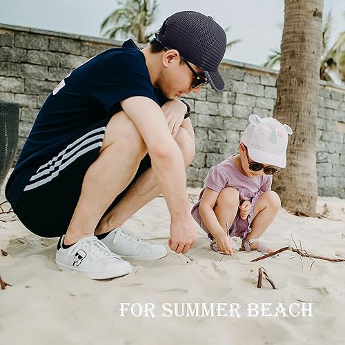 Miniatura 4 de Sombrero de malla completa transpirable para hombres, gorras de enfriamiento de secado rápido para mujeres, sombreros de camionero ligeros para