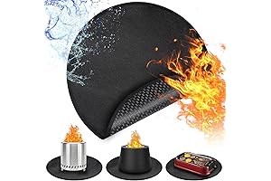 20" Tabletop Fire Pit Mat: Protect Your Surfaces from Heat and Flames