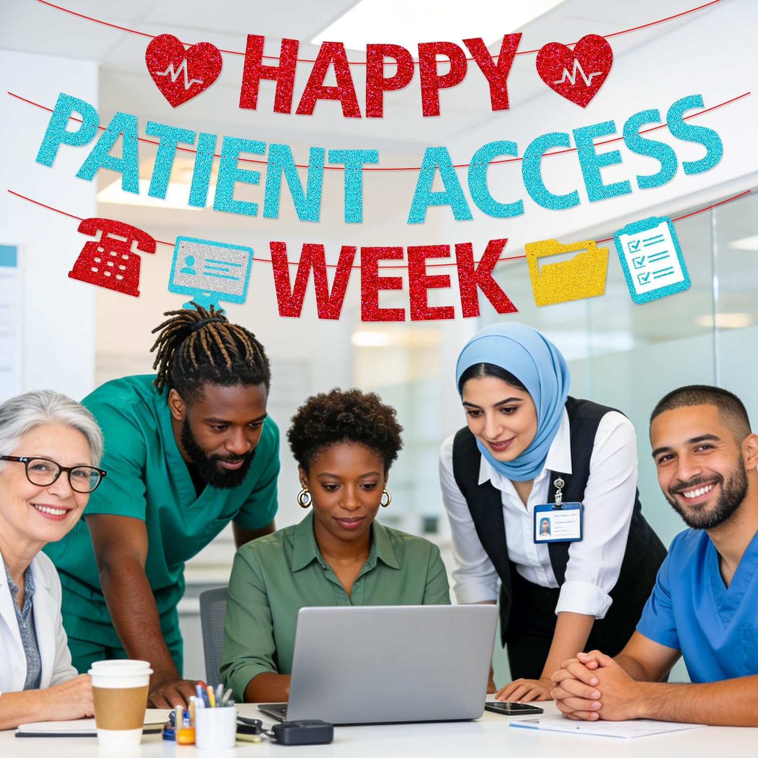 Happy Patient Access Week Banner Patient Access Representative Appreciation Party Decorations Thank You Pa Nurses Party Supplies