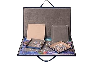 Lavievert Puzzle Carrying Case: Store Your Unfinished Masterpieces with Ease