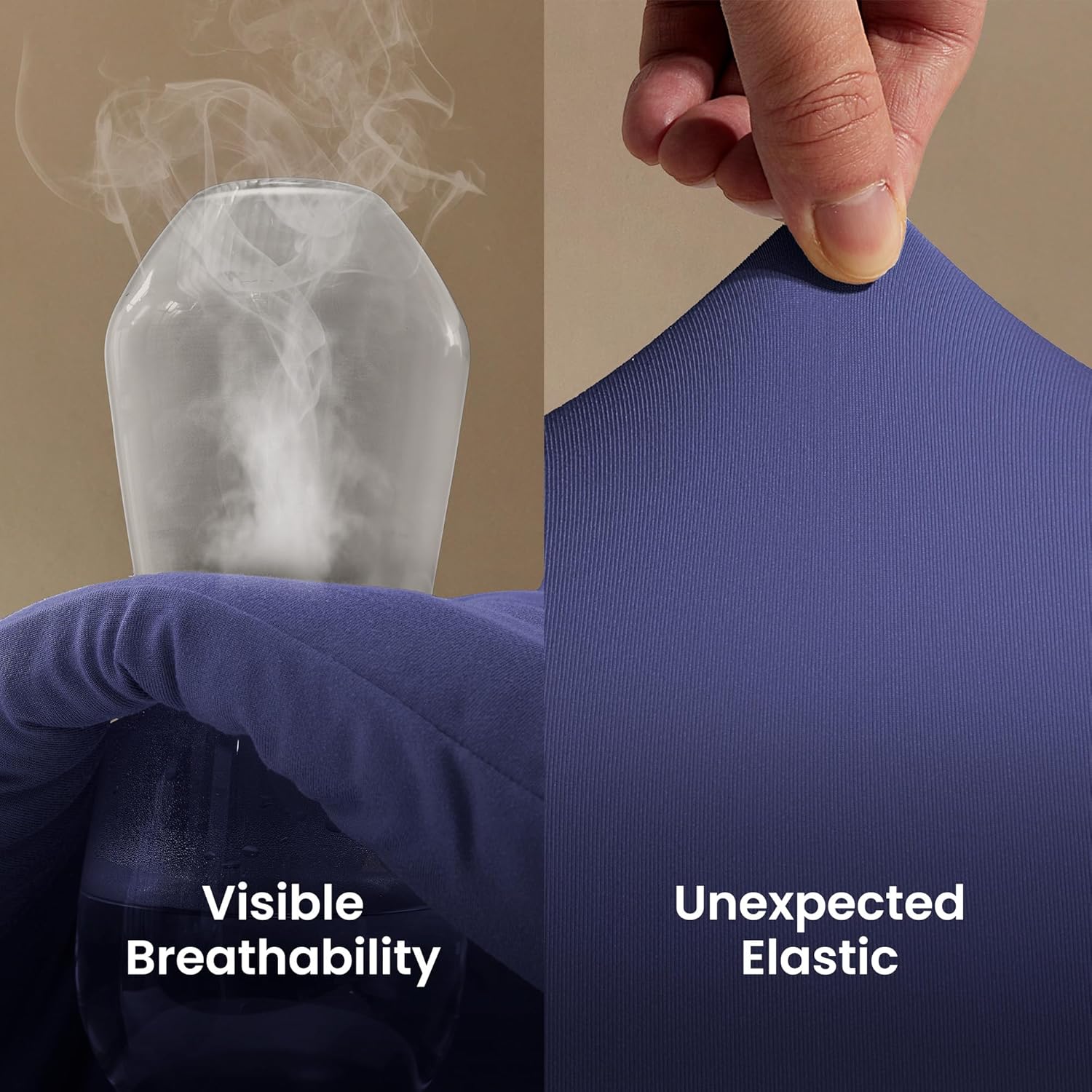 SLEEP ZONE Full Sheets Set - 4 Piece Bedding - Jersey Knit Cooling Sheet Set - Soft and Fade Resistant - Easy Care - Deep Pocket (Full,Navy) - Image 3