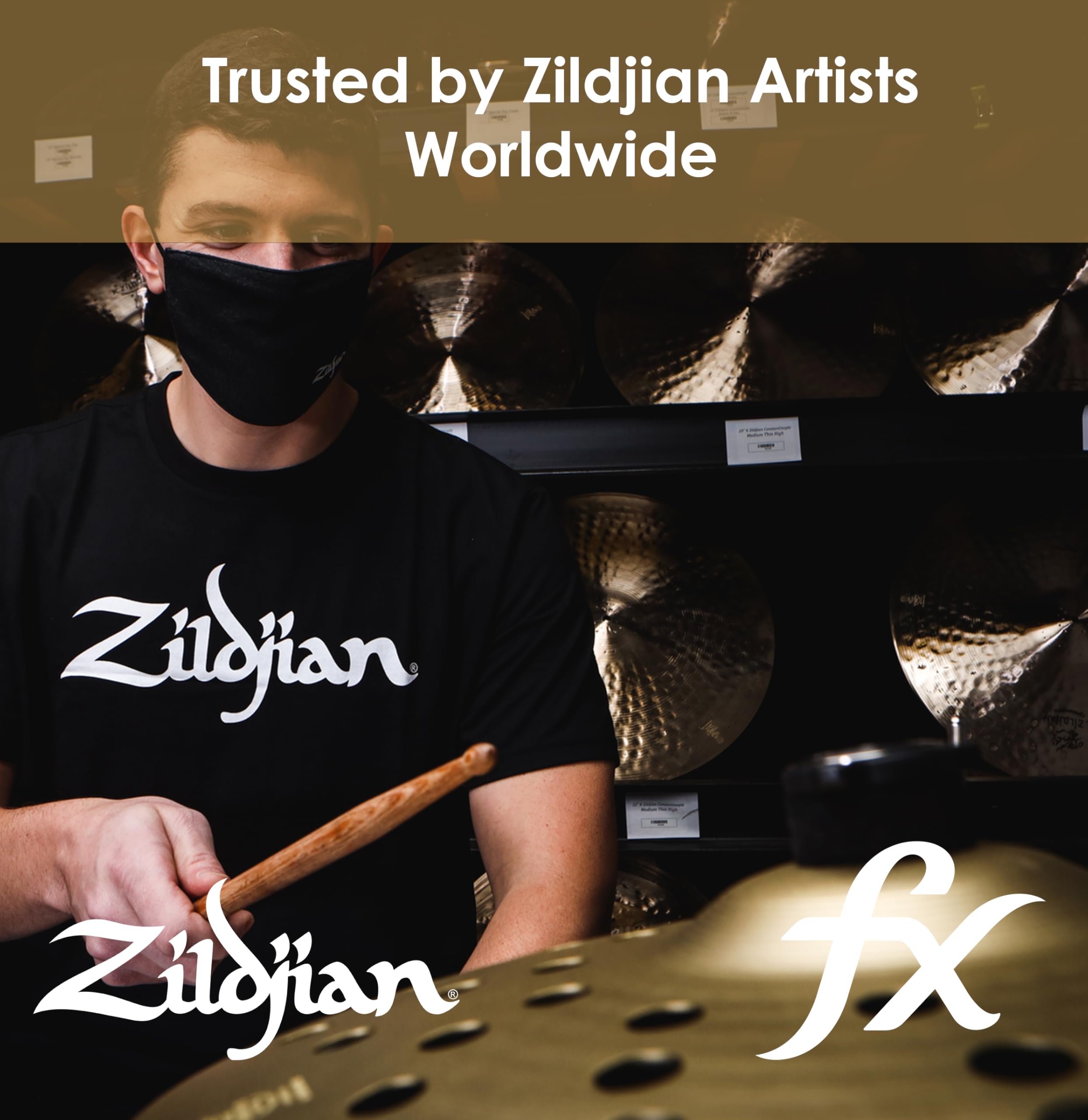 Zildjian 10“ FX Stack mit 3 Becken FXSTK10