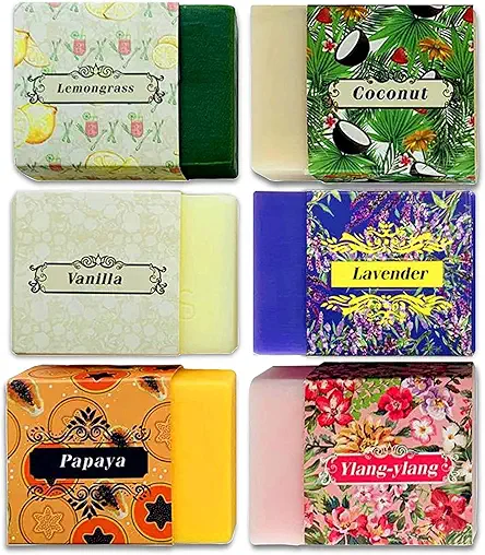 Purelis Naturals Aromatherapy Soap Bars, Artisan Crafted with...