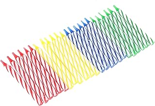 Chef Craft Classic Spiral Candles, 24 Piece Set