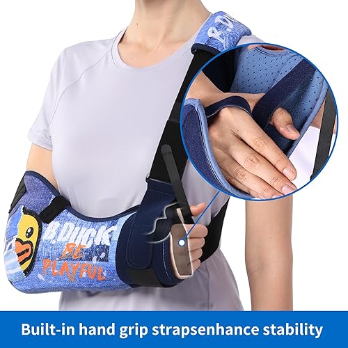 Miniatura 2 de VELPEAU B-Duck Arm Sling ligero, cómodo y ventilado avanzado soporte de manguito rotador - Eslinga médica de primera calidad para una comodidad