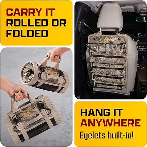 Vista 48 de The Ryker Bag PRO - Bolsa oficial organizadora de herramientas con 4 bolsas desmontables y organizador de llaves, para mecánico, motocicletas Bolsa