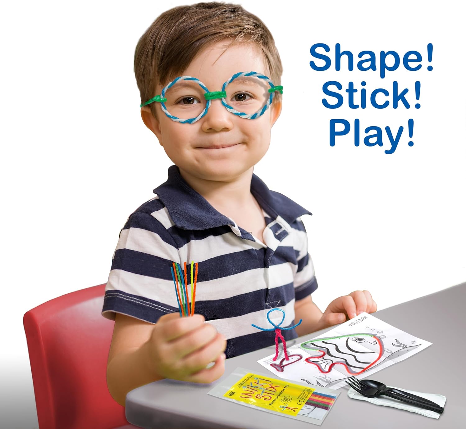 Wikki Stix Mini Play Paks, contains 100 individual paks! Great for parties, travel, classrooms, award/incentives, restaurants, and Christmas gift giving, Made in the USA