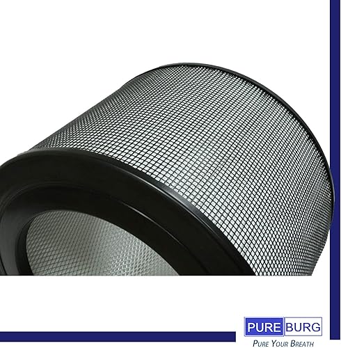 Miniatura 4 de PUREBURG Juego de filtros de repuesto 20500 compatibles con purificadores de aire Honeywell 10500 (EV-10) 17000 17005, prefiltros de carbón activado