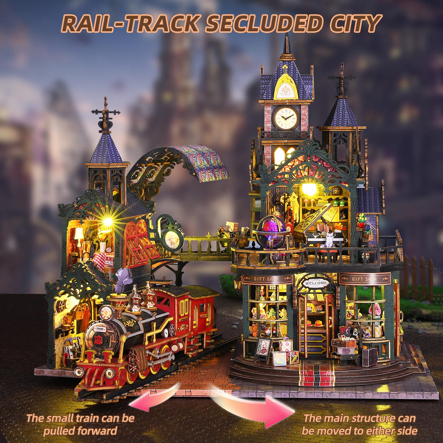 Mostop DIY Miniature Dollhouse Kit - Image 4