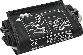 Braun Welch Allyn A & D cuf-f-sl Sportarmband Slimfit Erwachsene für Blutdruckmessgerät 23 – 37 cm Größe semi-l