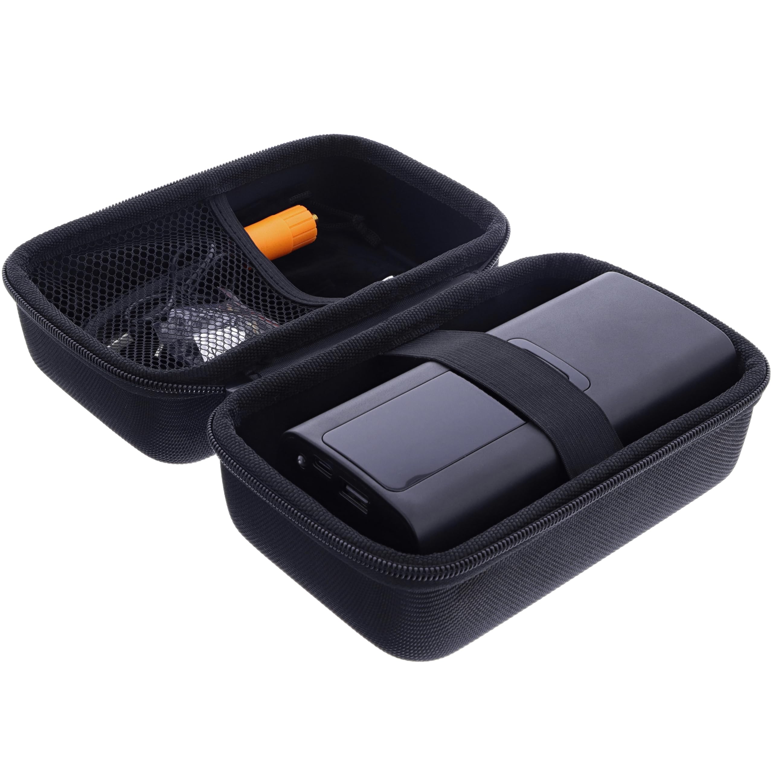 foto-kontor Bag compatible with Suafsu Elektrische Luftpumpe Air Pump Mini Air Compressor Case Hard Shell Protective Travel Storage Shockproof Water-Resistant Carrying Bag with Mesh Pocket for Accesso - Image 3