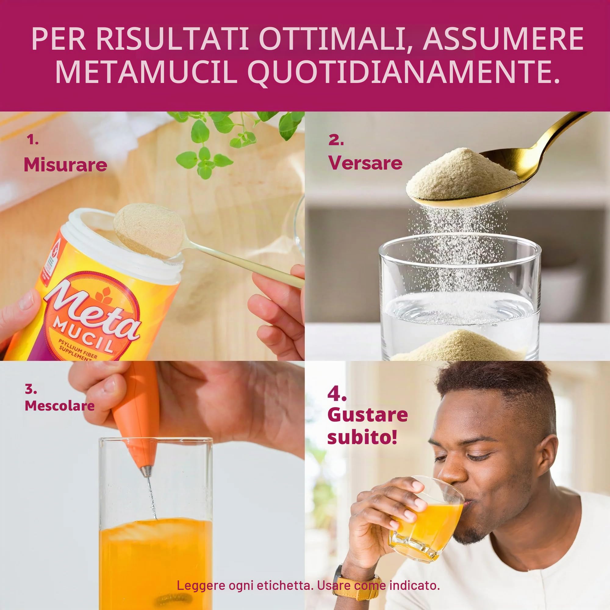 Metamucil Smooth Texture Orange 228 doeses sugar free by Metamucil
