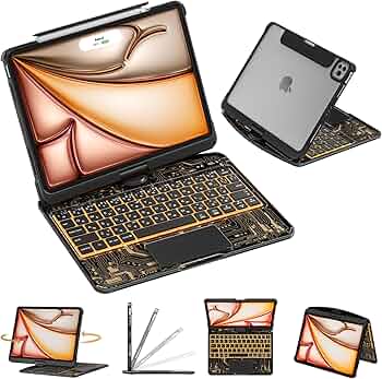 iPad Pro 12.9インチ第4世代256GB ケース、キーボード、ペン付き Amazon.co.jp: Sencela 2025新登場 iPad Pro 13インチ（M4 2024年発売