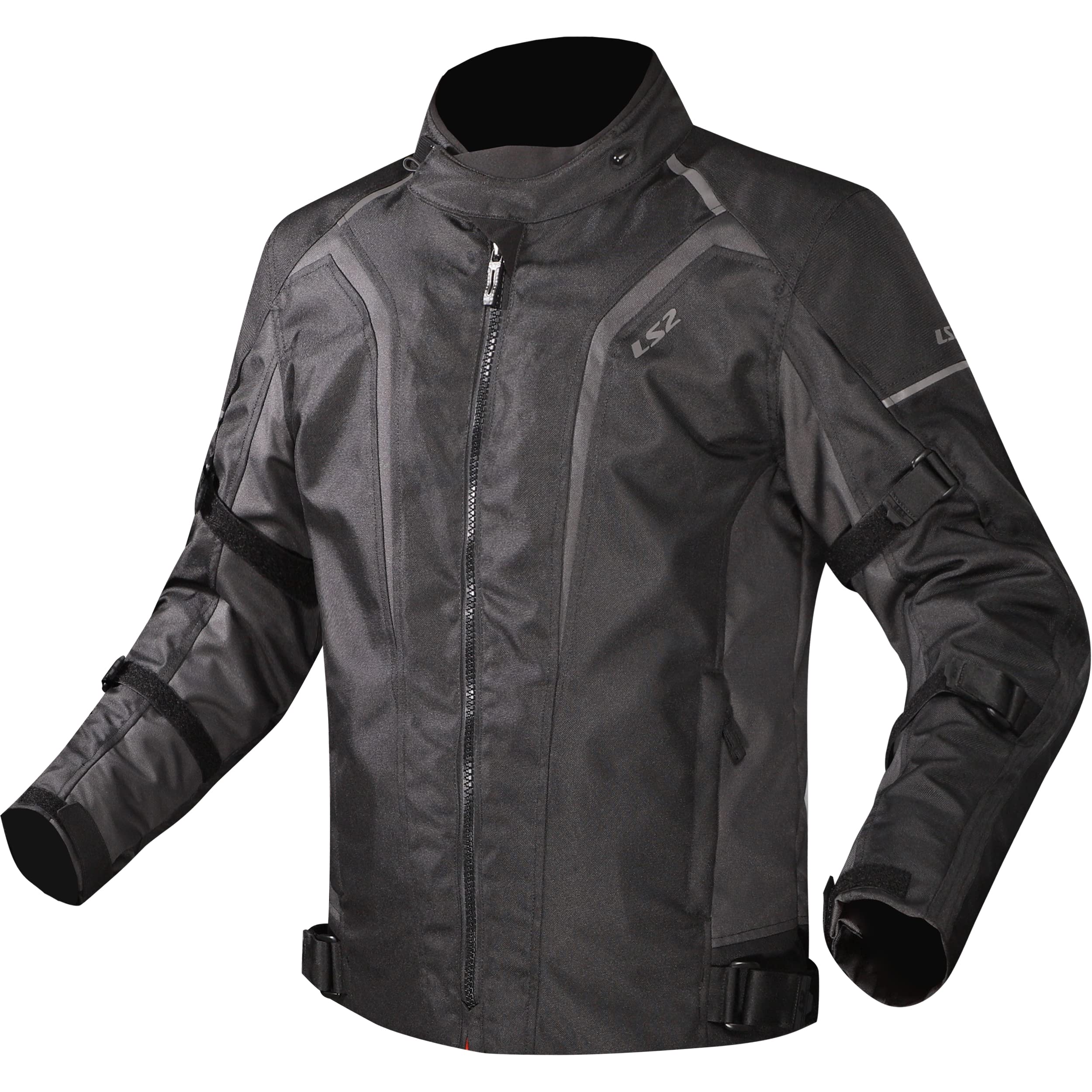 LS2 Motociclista Sepang. Chaqueta Protectora Textil para Motocicleta, Impermeable y Transpirable. con blindaje CE para Hombre