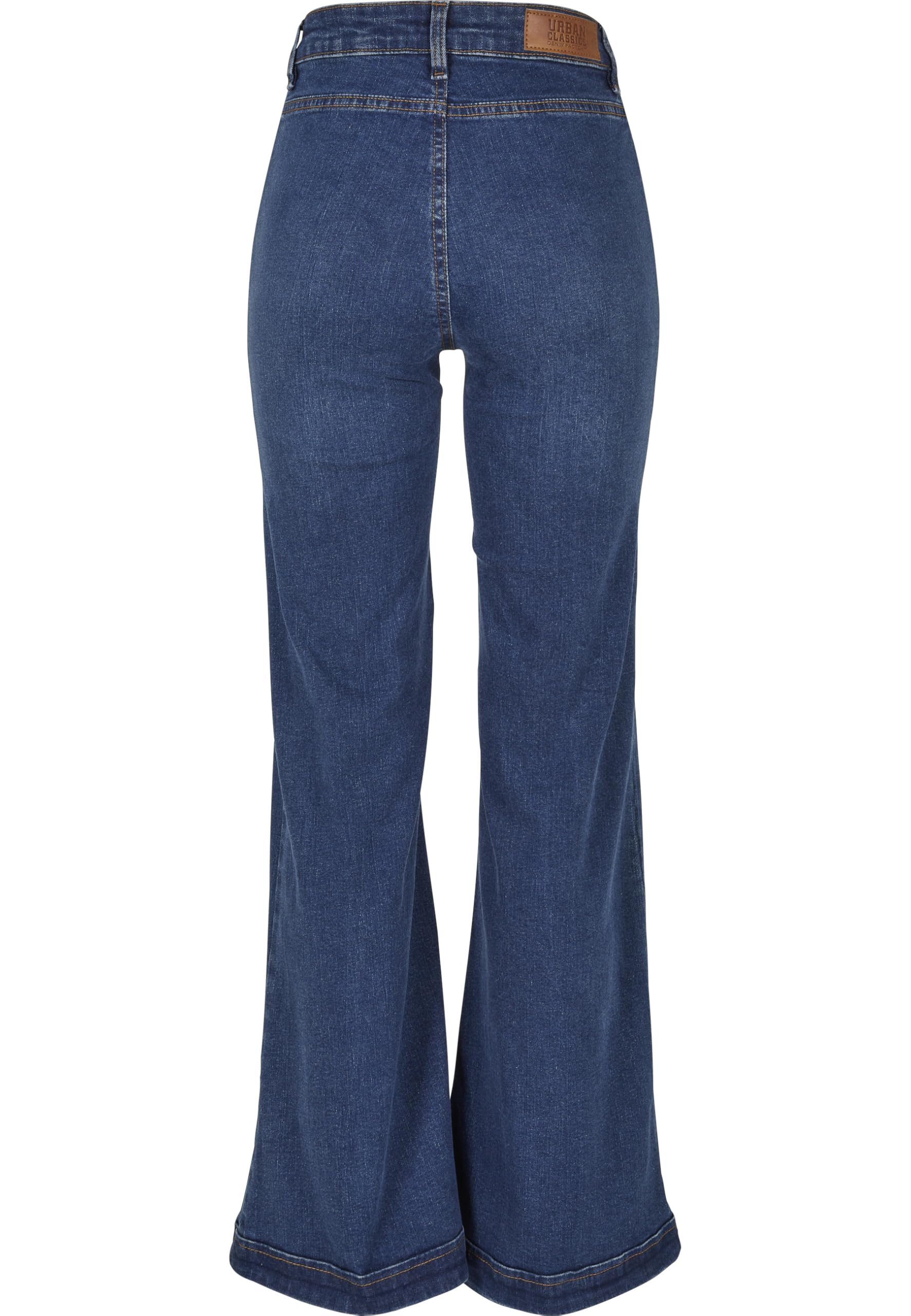 Urban Classics Damen Ladies Vintage Flared Denim Pants