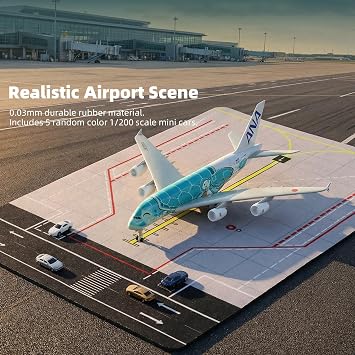 1/300 A380 ANA Turtle Aircraft Model Metal with Stand