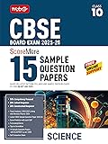 MTG CBSE Class 10 ScoreMore 15 Sample Papers Science Book For 2025-2026 Board Exam | Chapter-wise Competency-Based Questions (CBQs) | Based on Latest CBSE Pattern & Syllabus