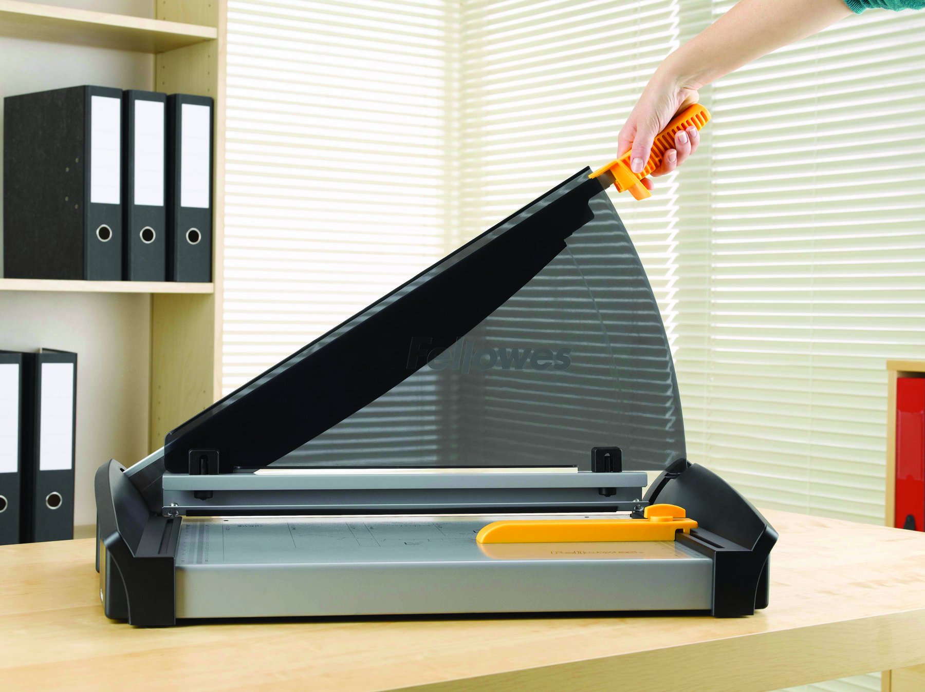 Fellowes Plasma A3 Guillotina Papel A4 Corte 40 Hojas Negro Gris