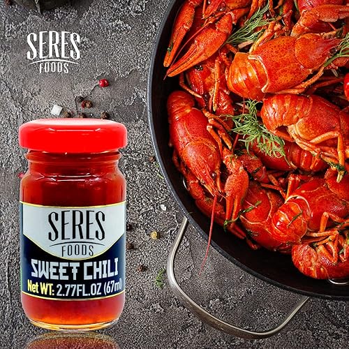 Miniatura 6 de Seres Foods World Sauces - Juego de regalo  Botellas de vidrio de 2.77 onzas líquidas, paquete de 8, variedad de sabores incluyendo Habanero Extra,