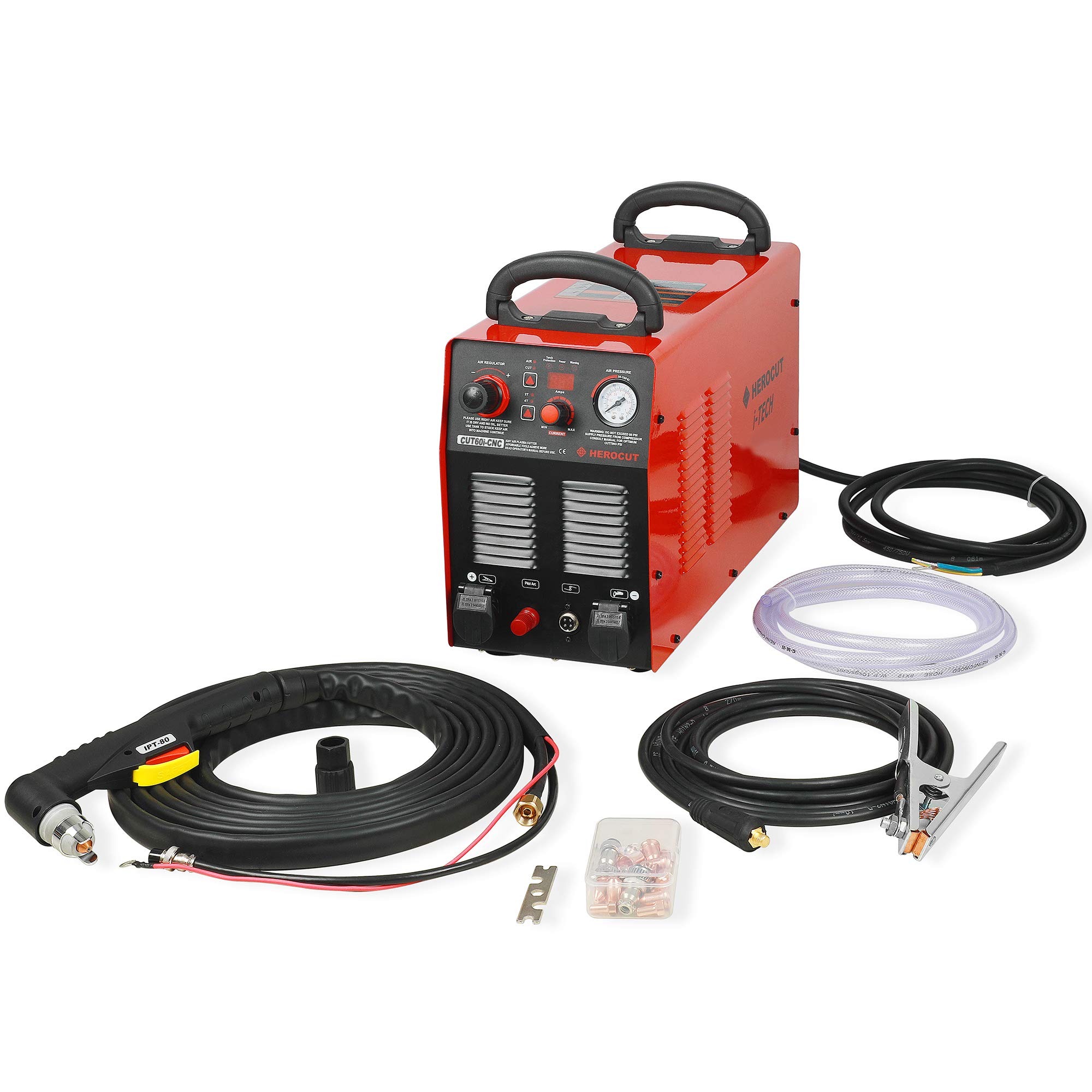 HeroCut 230v CUT60i CNC Plasma Cutter Blow Back NonHF Pilot Arc