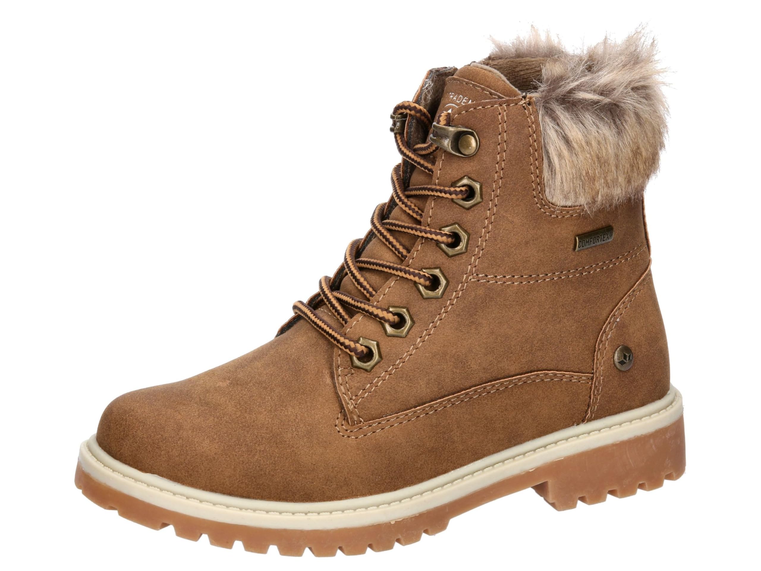 Lico Girls' Anouk winter boots, brown, 12 UK Child