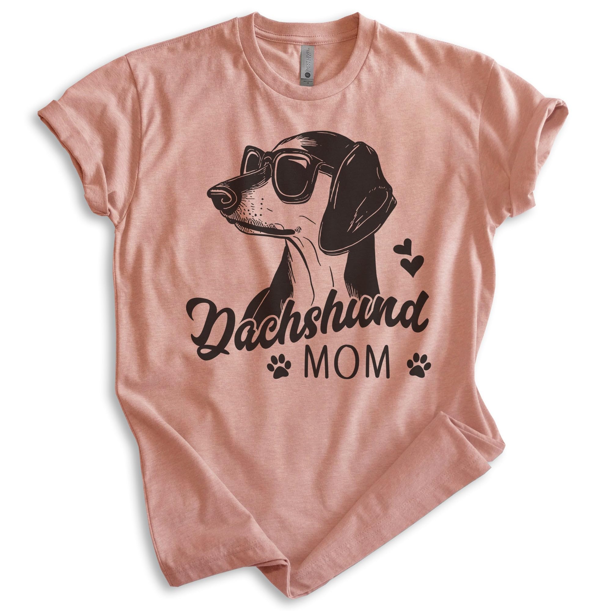 Dachshund Mom T-Shirt, Unisex Women's Shirt, Dachshund Owner, Best Dog Mom Gift
