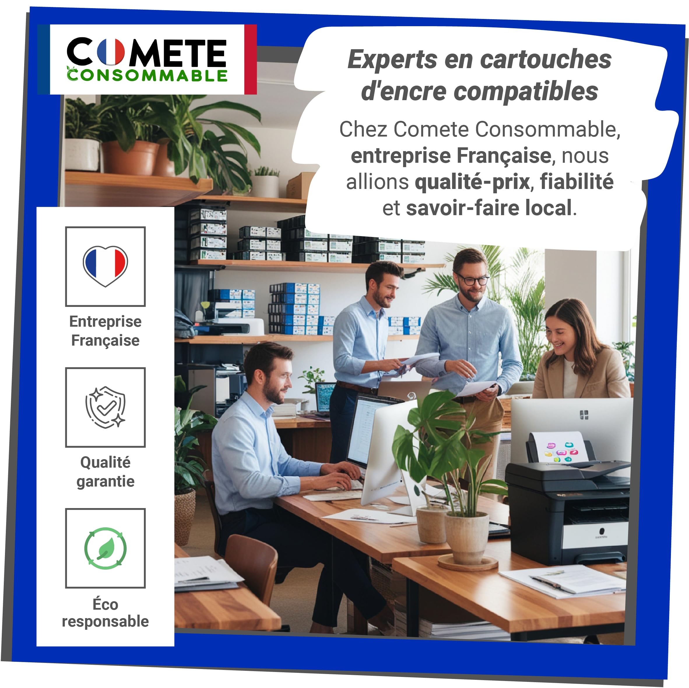 COMETE 2 Cartouches d'encre Compatibles avec PG-540XL CL-541XL 540 541 XL