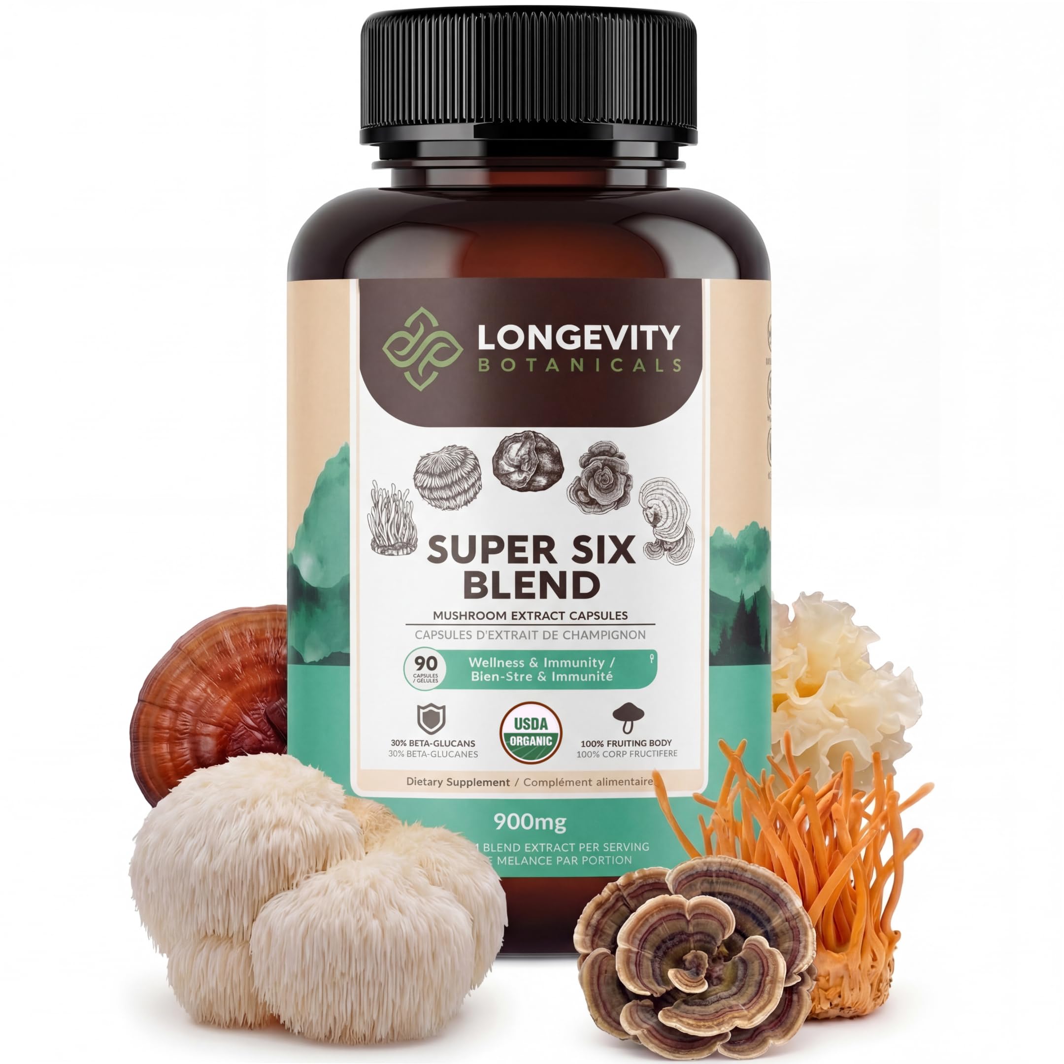 Longevity Botanicals Super Six