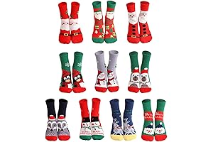 The Ultimate Festive Feel: Fuzzy Christmas Socks for Men