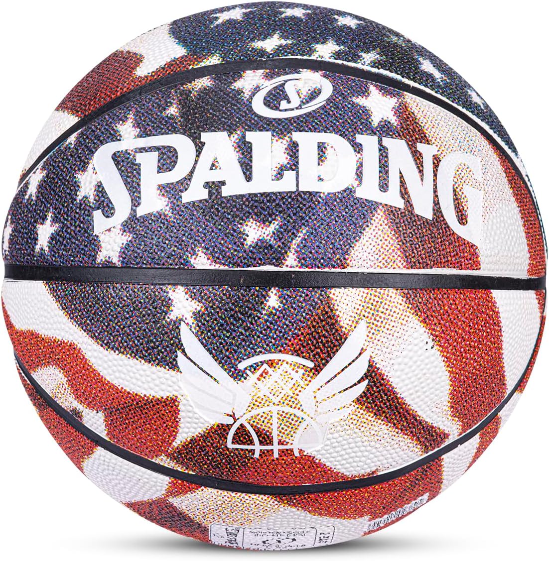 Spalding Flight Star & Strips Basketball (Size-7)