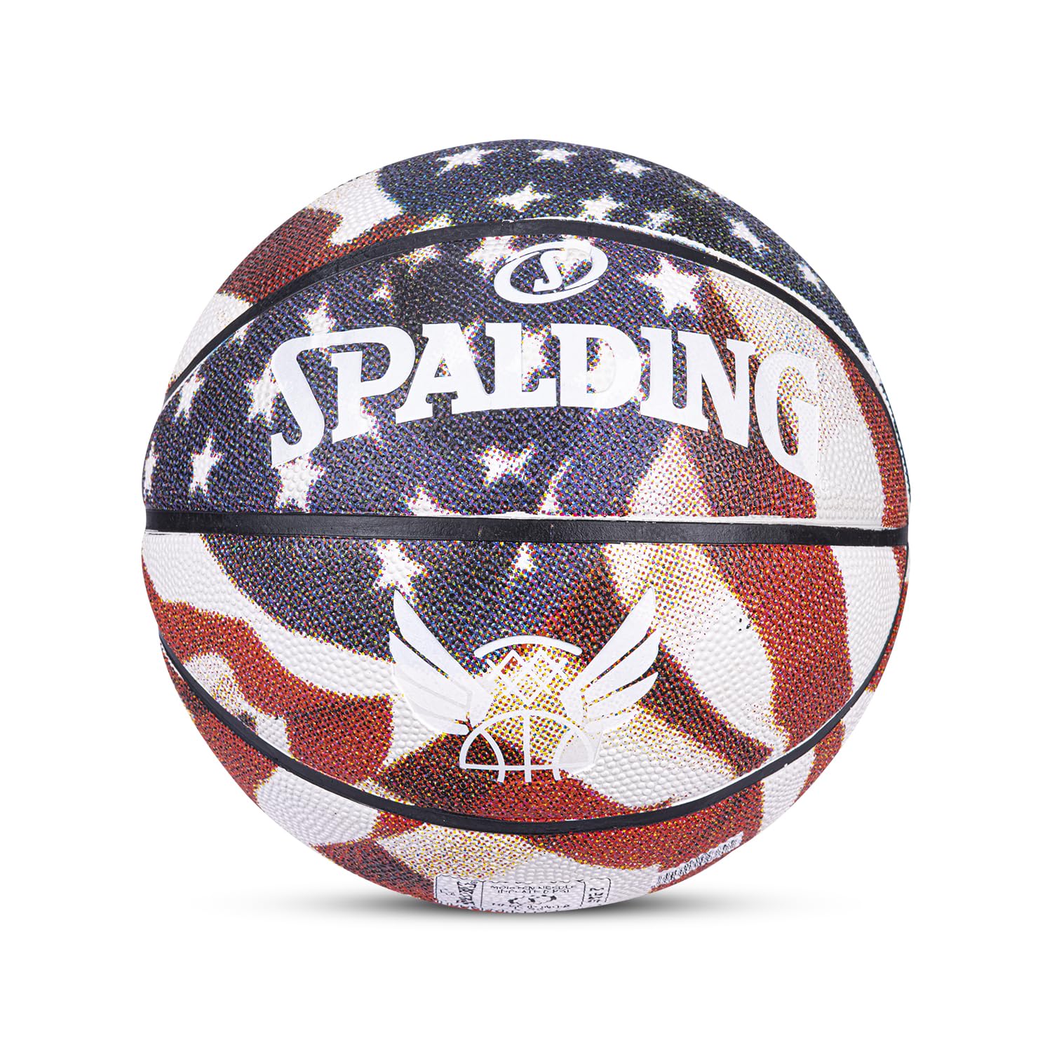 Spalding Flight Star & Strips Basketball (Size-7) (B09G2NPSNM) Amazon Price History, Amazon Price Tracker