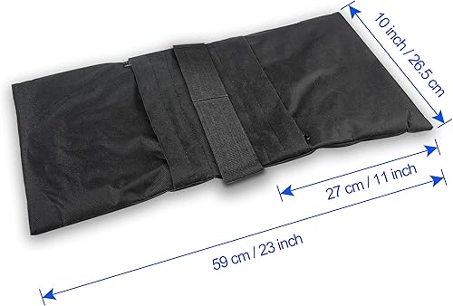 Miniatura 2 de EMART Bolsa de arena resistente mejorada, bolsas de peso para estudio de video fotográfico, estudio de video, soportes de luz, trípodes de brazos de