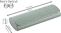 Vista 38 de Ron's Optical Clamshell - Funda rígida para lentes de lectores de marcos pequeños a medianos para mujeres y hombres Agua