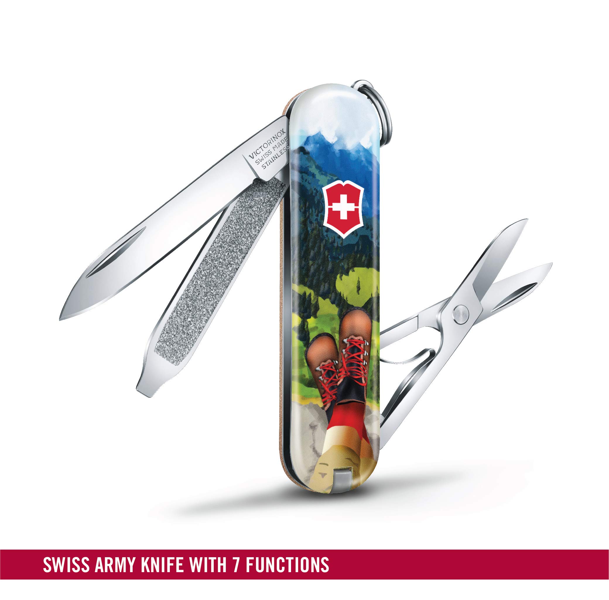 Victorinox Classic 2020 I Love Hiking Swiss Army Knife - Sports Limited Edition