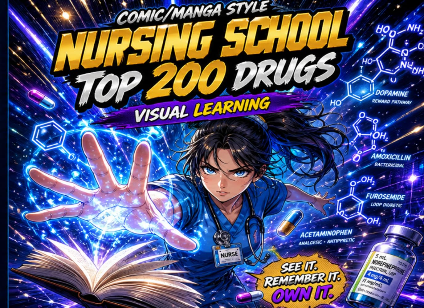Nursing Pharmacology: The Top 200 Drugs Study Guide 2026: Simplified Essentials for NCLEX Success, Clinical Practice, and Safe Medication Administration
