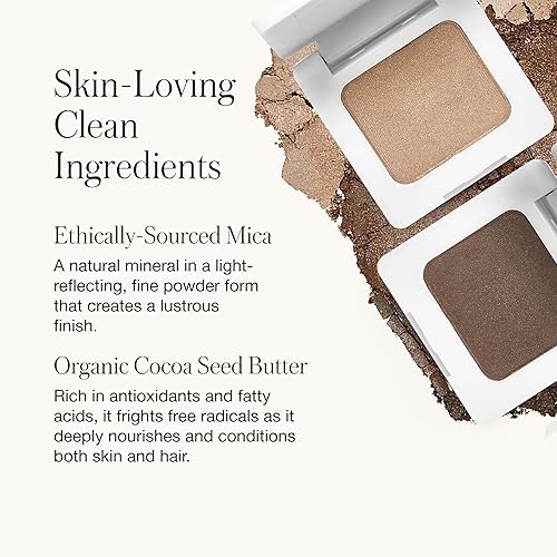 Miniatura 5 de RMS Beauty Back2Brow Powder - Polvo de cejas en color marrón claro y rubio gris pardo, polvo de cejas castaño y marrón, maquillaje de cejas marrón y