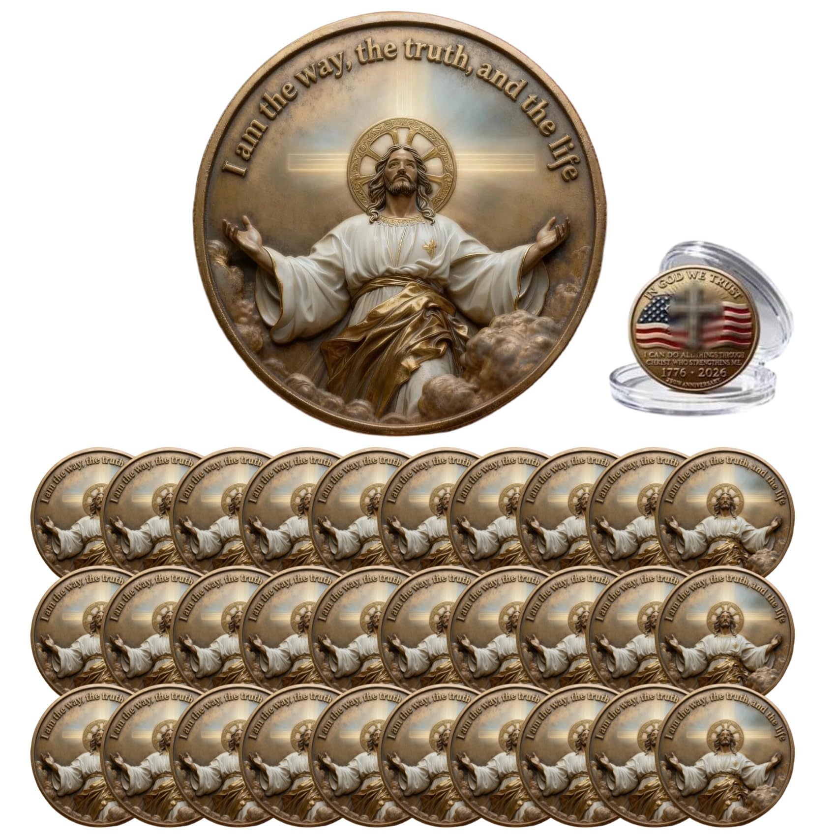Amazon.com: in God We Trust 250th Anniversary Christian