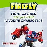Vista 7 de Firefly Cepillo de dientes sónico Transformers con cubierta 3D, suave, a partir de 3 años