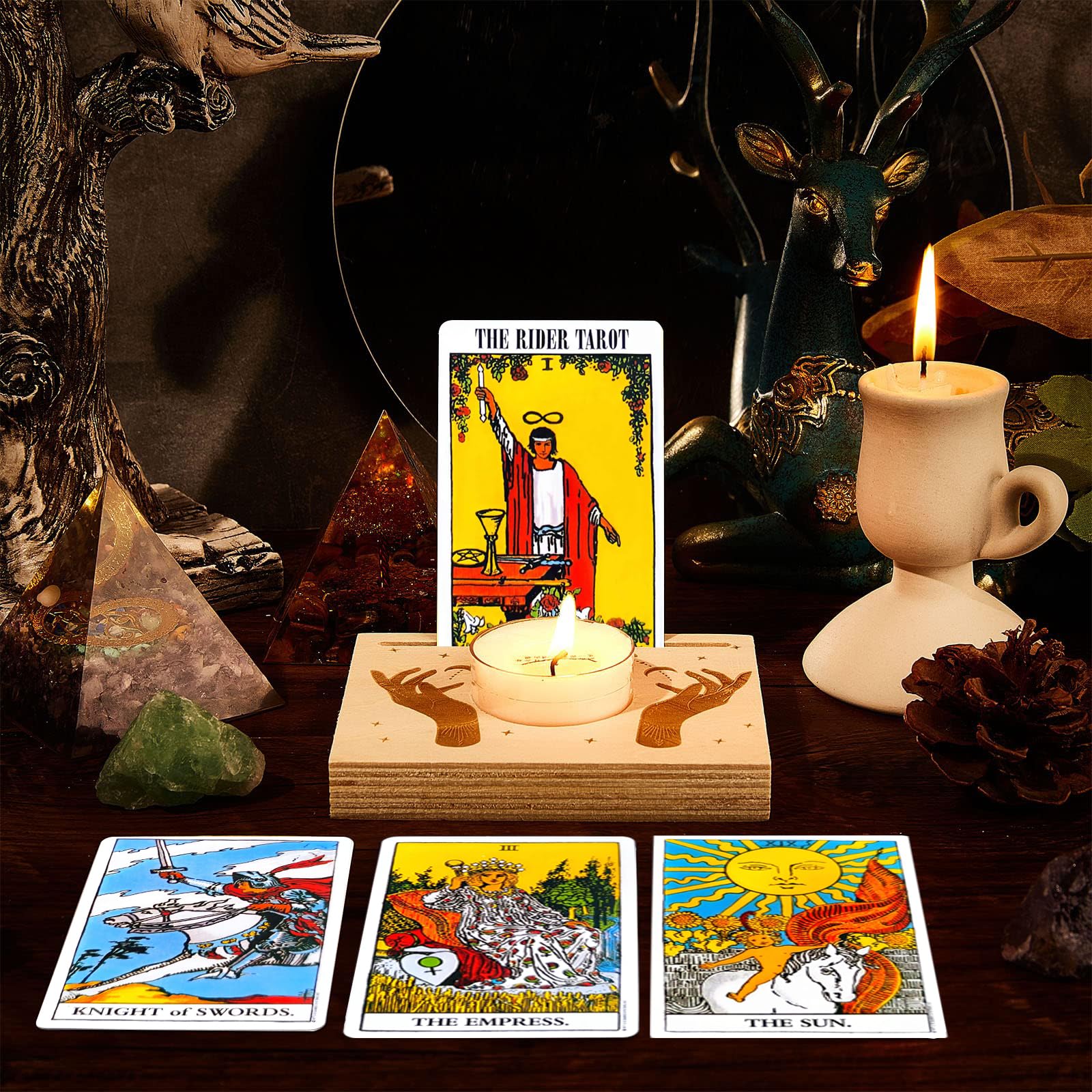 Tarocchi rider waite con Guida, Tarot Adatti Ai Principianti, 78 carte